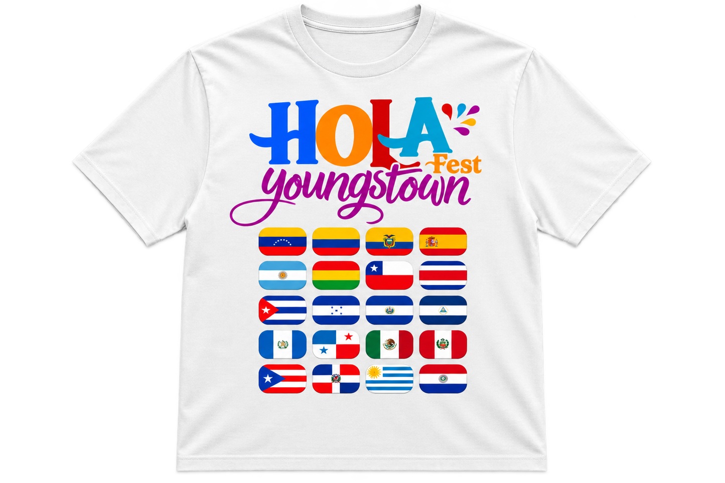 Hola Fest Cultural T Shirt Collection: Todos